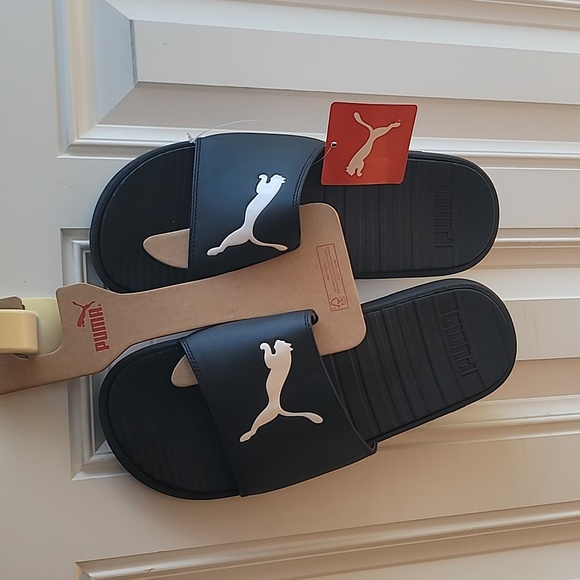 PUMA Men's Slides Black Size 11 - Picture 4 of 4